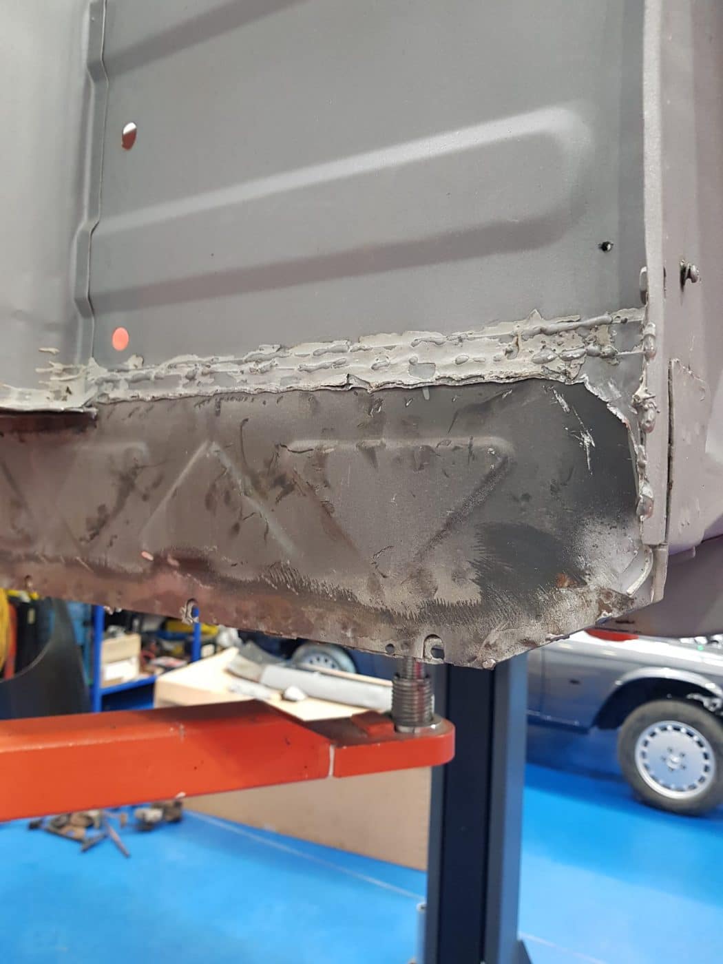 240522 1978 MGB GT Bodyshell Repairs 8 1