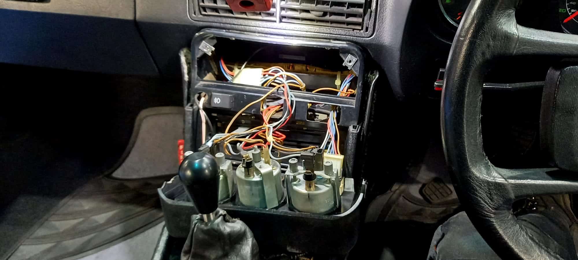 240522 1980 Porsche 924 Turbo Front Lights and Heater Valve Repair 21 1