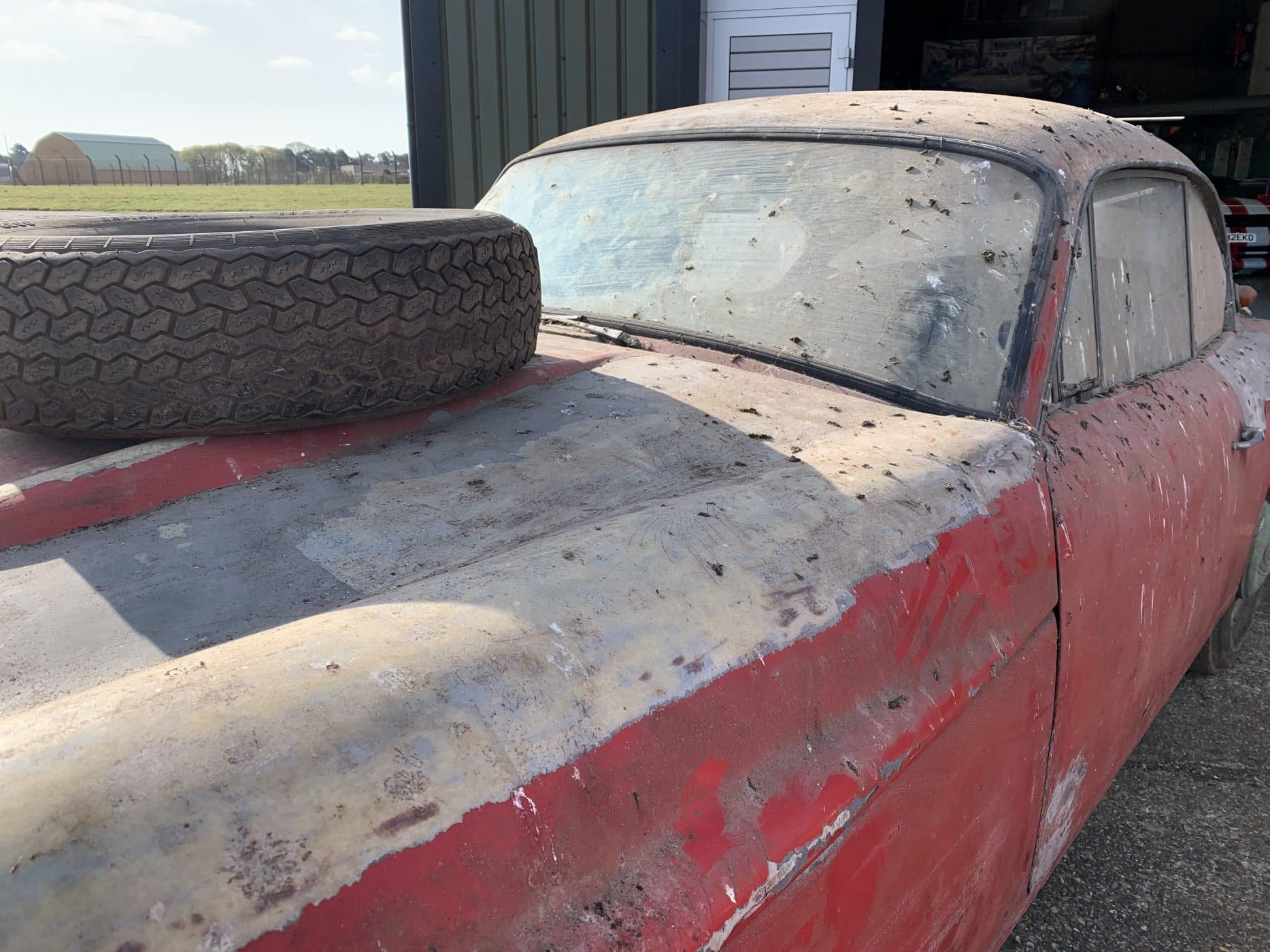 280422 1959 Jensen 541R dust and debris removal 2 1