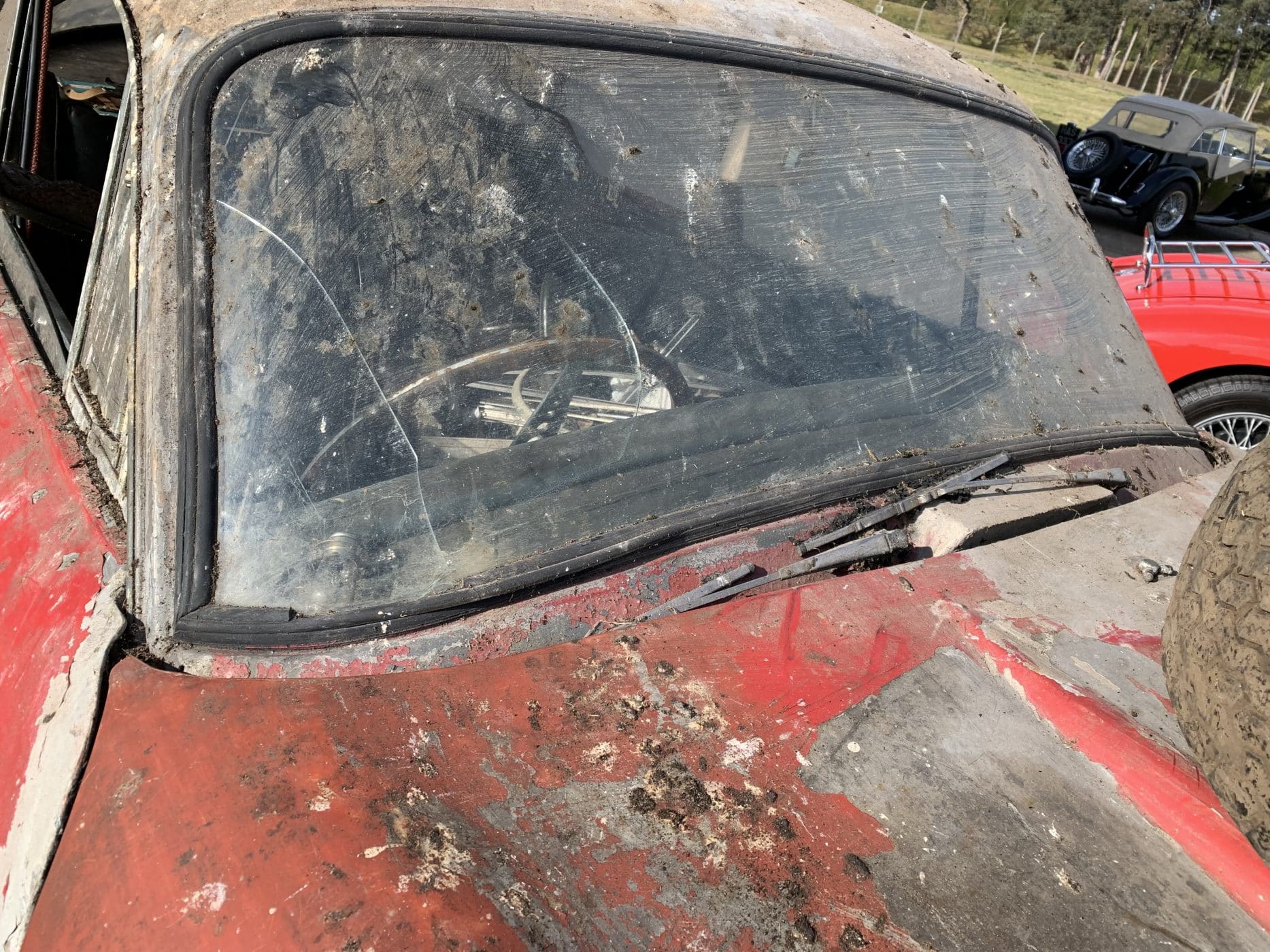 280422 1959 Jensen 541R dust and debris removal 5 1