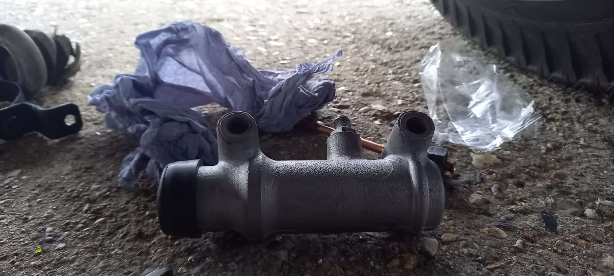 070622 1963 Morris LD New Cylinder Pipeworks Speedo Cable 10 1