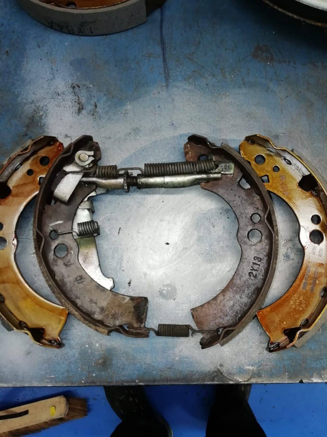 100622 1991 Nissan Figaro brakes and suspension work 5 1