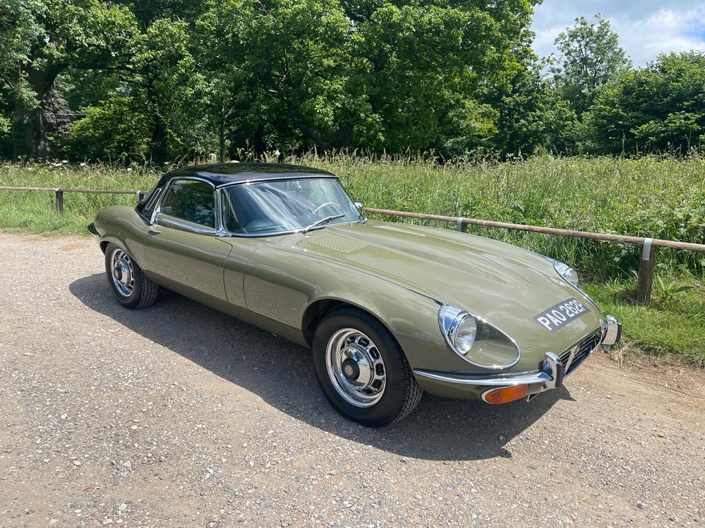 150622 1973 Jaguar E Type V12 Roadster Delivered Collected 10 1