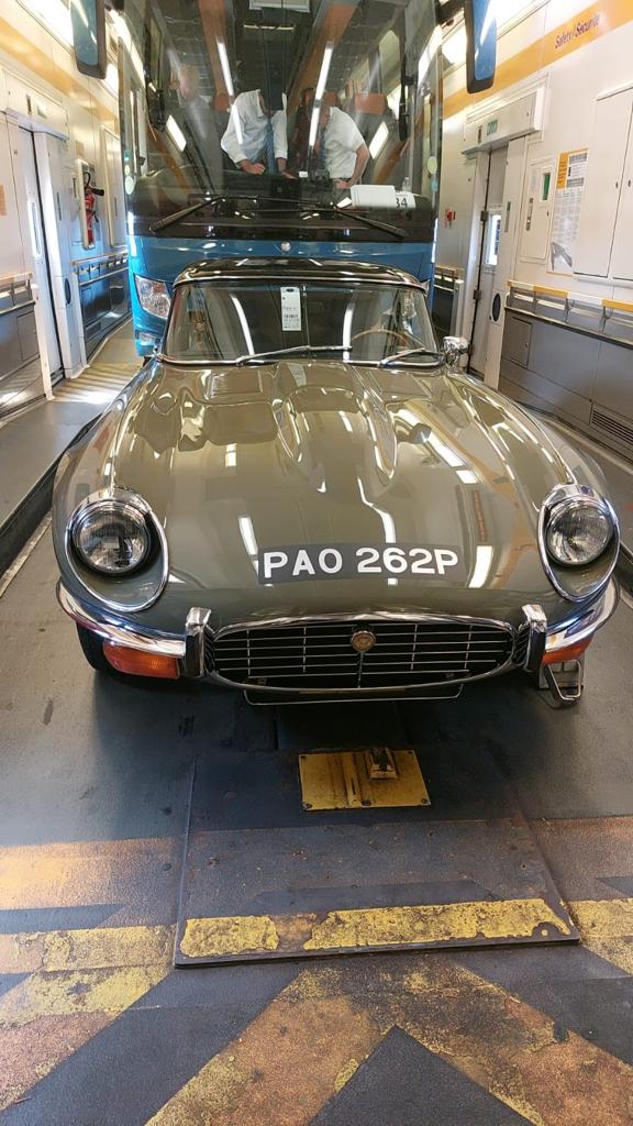 150622 1973 Jaguar E Type V12 Roadster Delivered Collected 21 1