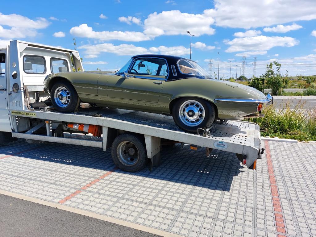 150622 1973 Jaguar E Type V12 Roadster Delivered Collected 22 1