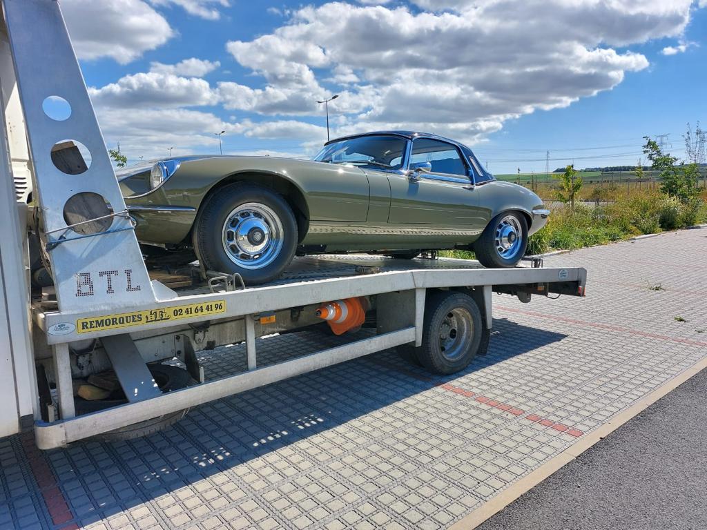 150622 1973 Jaguar E Type V12 Roadster Delivered Collected 23 1
