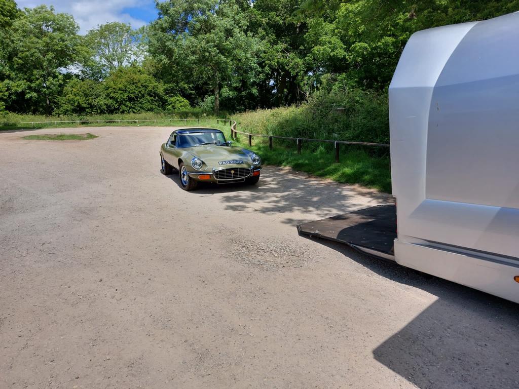 150622 1973 Jaguar E Type V12 Roadster Delivered Collected 27 1