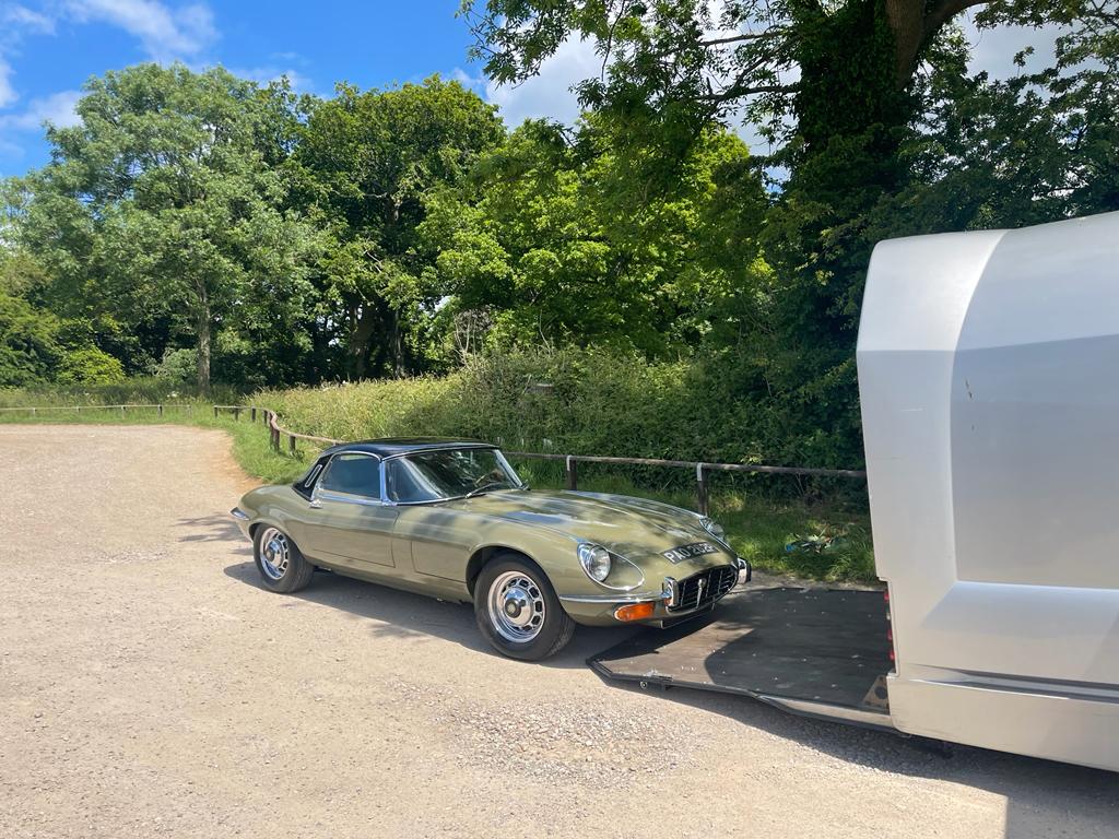 150622 1973 Jaguar E Type V12 Roadster Delivered Collected 7 1