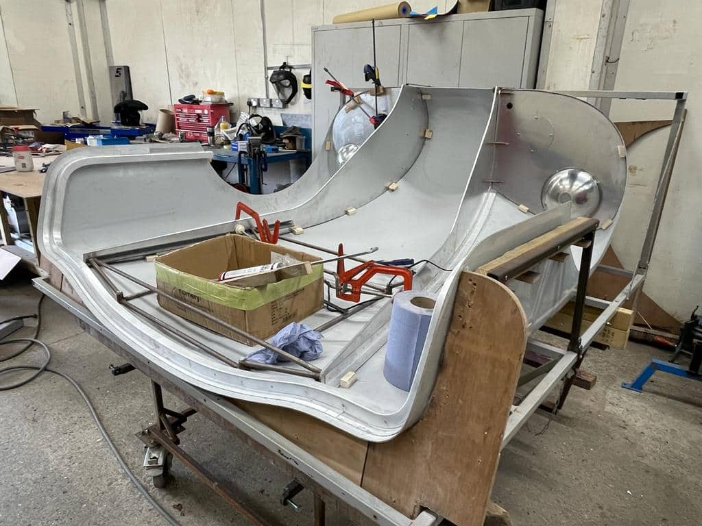 190622 Jaguar C Type Bonnet 1