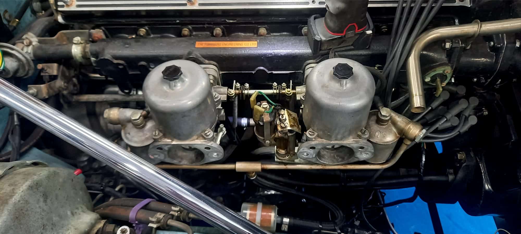 220622 1970 Jaguar XJ Carb Set Up and Balanced Ignition Issue 10 1
