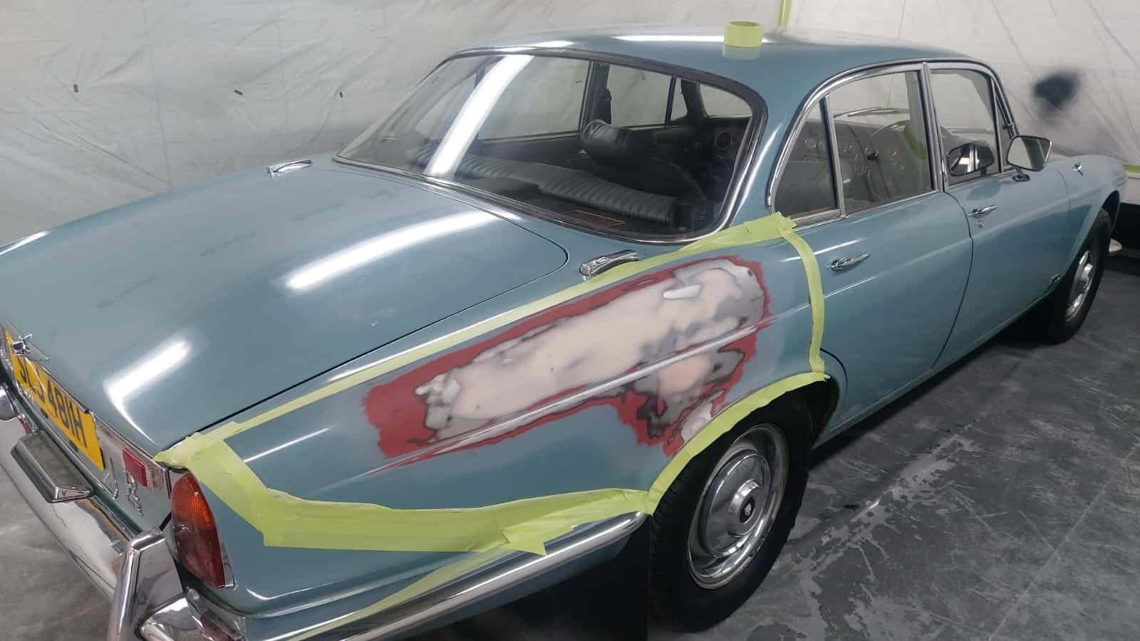 220622 1970 Jaguar XJ Paint Repairs 2 1