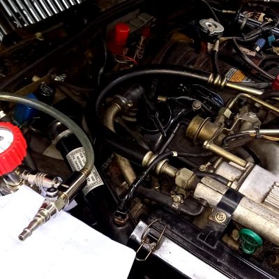 300522 - 1985 Jaguar Sovereign V12 Radiator Leak and Fix (4)