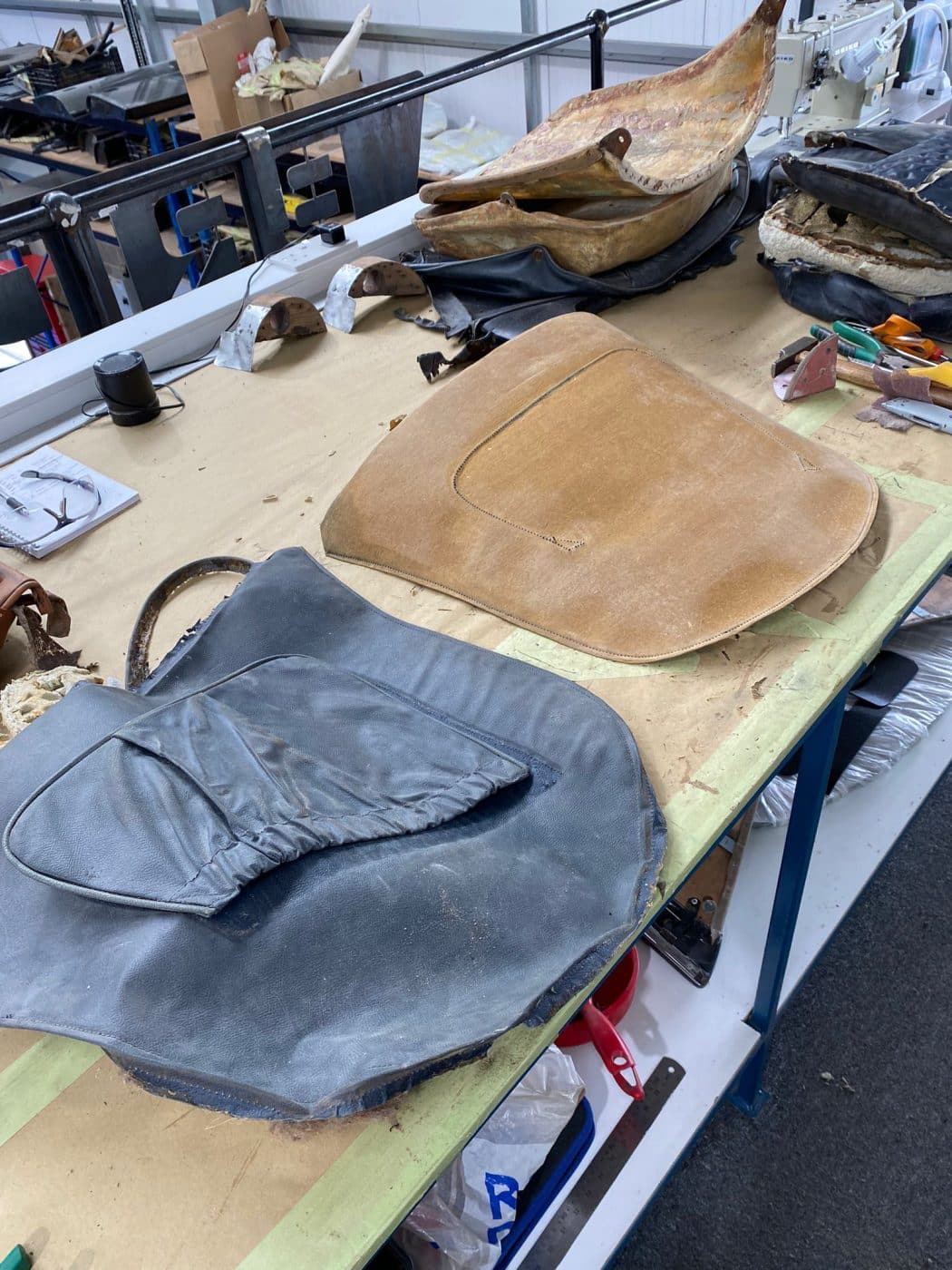 010722 1958 Jensen 541R Seat Stripdown 20 1