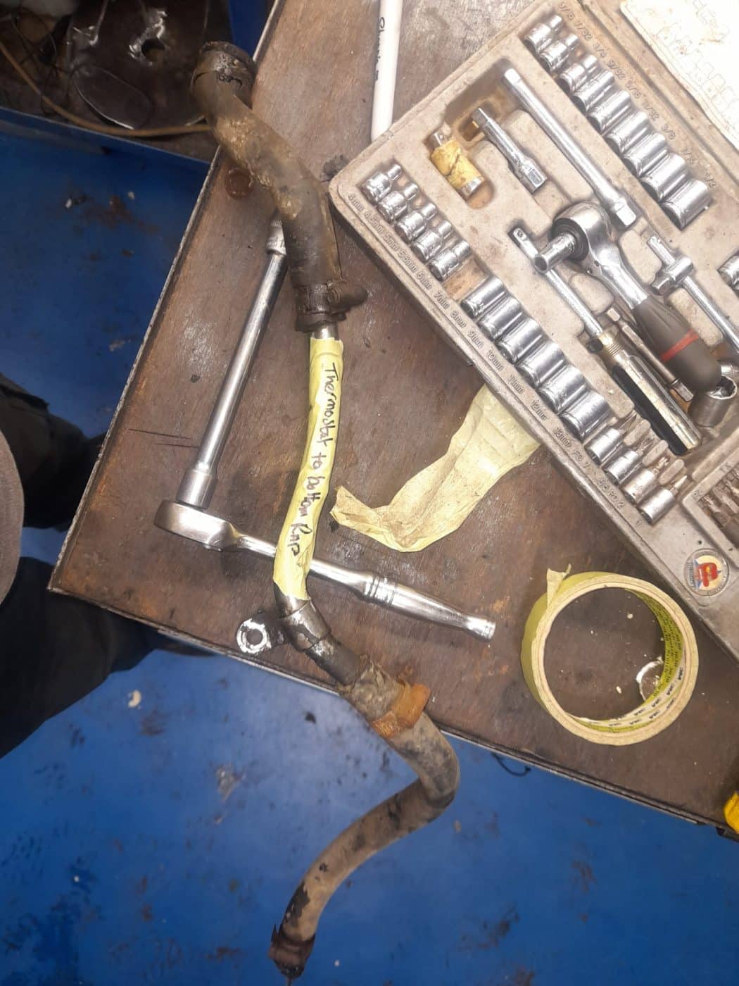 010722 1959 Jensen 541R Teardown 7 1