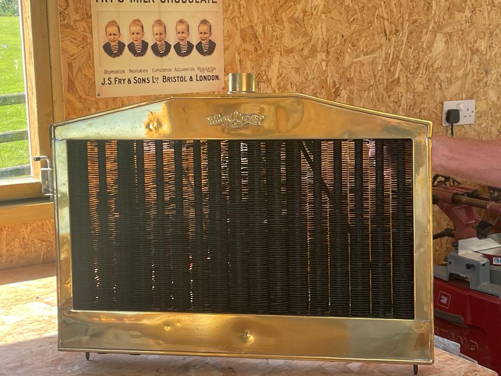 Good As New - Restored Radiator for the 1905 Riley 9HP - Bridge Classic ...