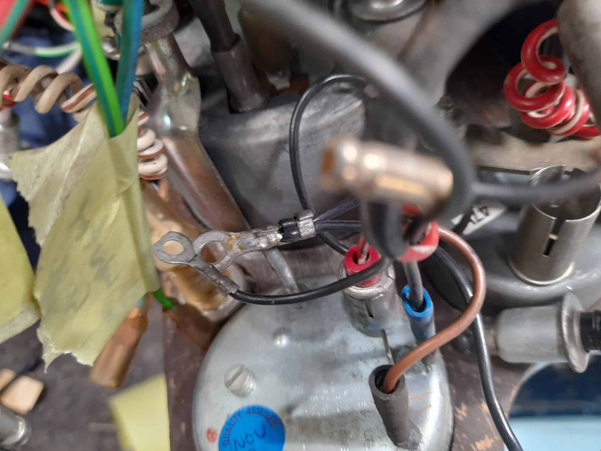 260722 1971 Bristol 411 Interior Wiring Removal 27 1