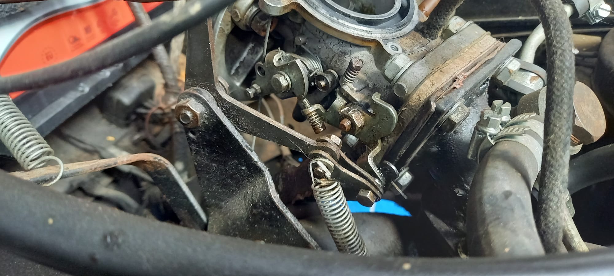 300822 1953 Armstrong Hurricane Carburettor Strip and Clean 4 1
