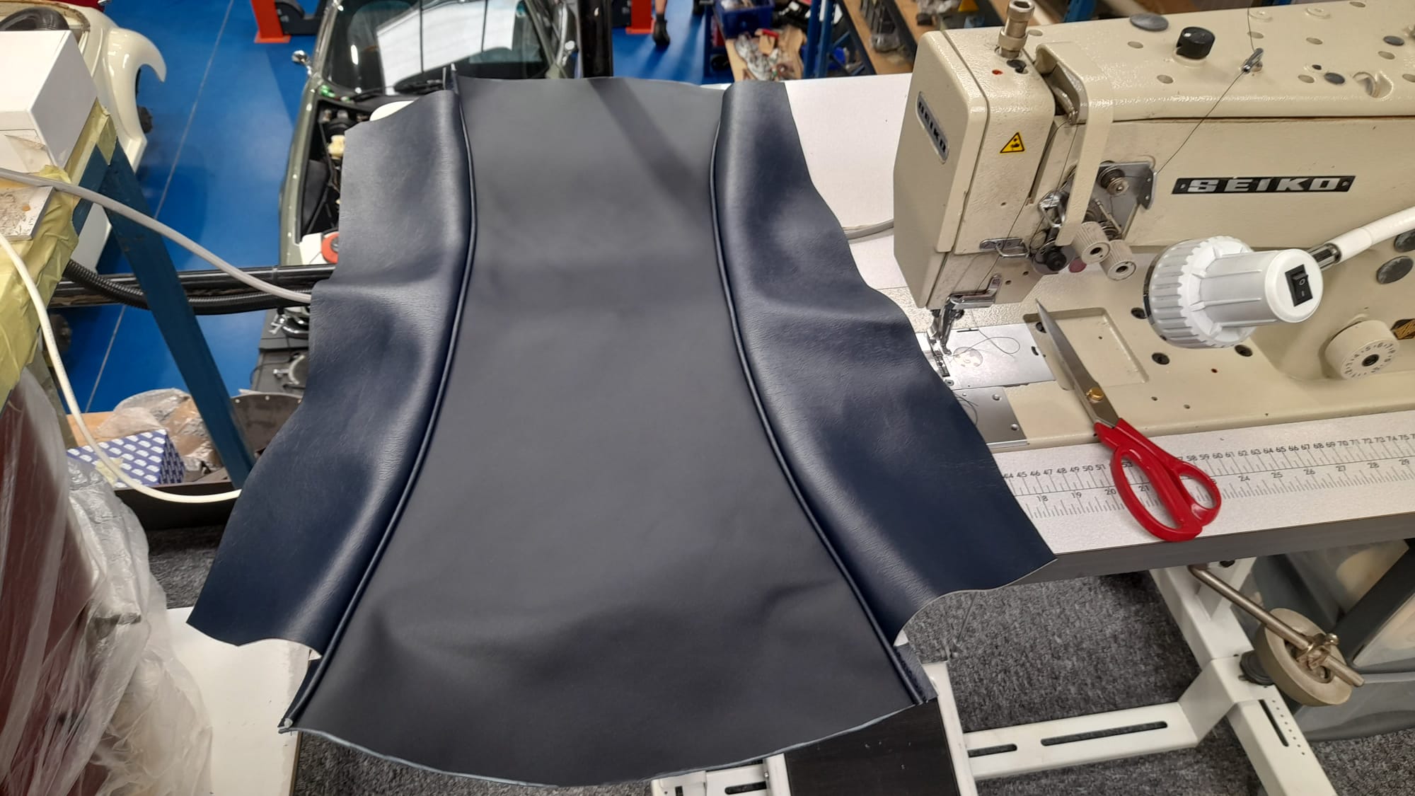 300822 1958 Jensen 541R Front Seats 5 1
