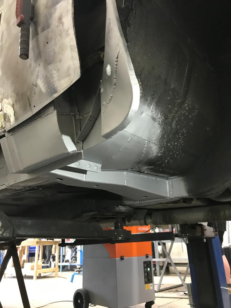 140922 Daimler DS420 Bodywork Fabrication 12 1