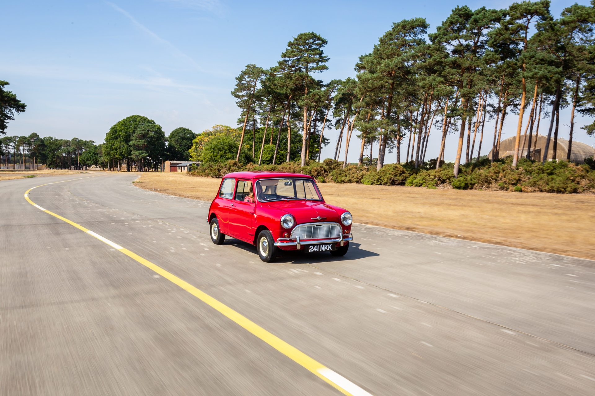 1961 Morris Mini Little Eva in motion 1 1