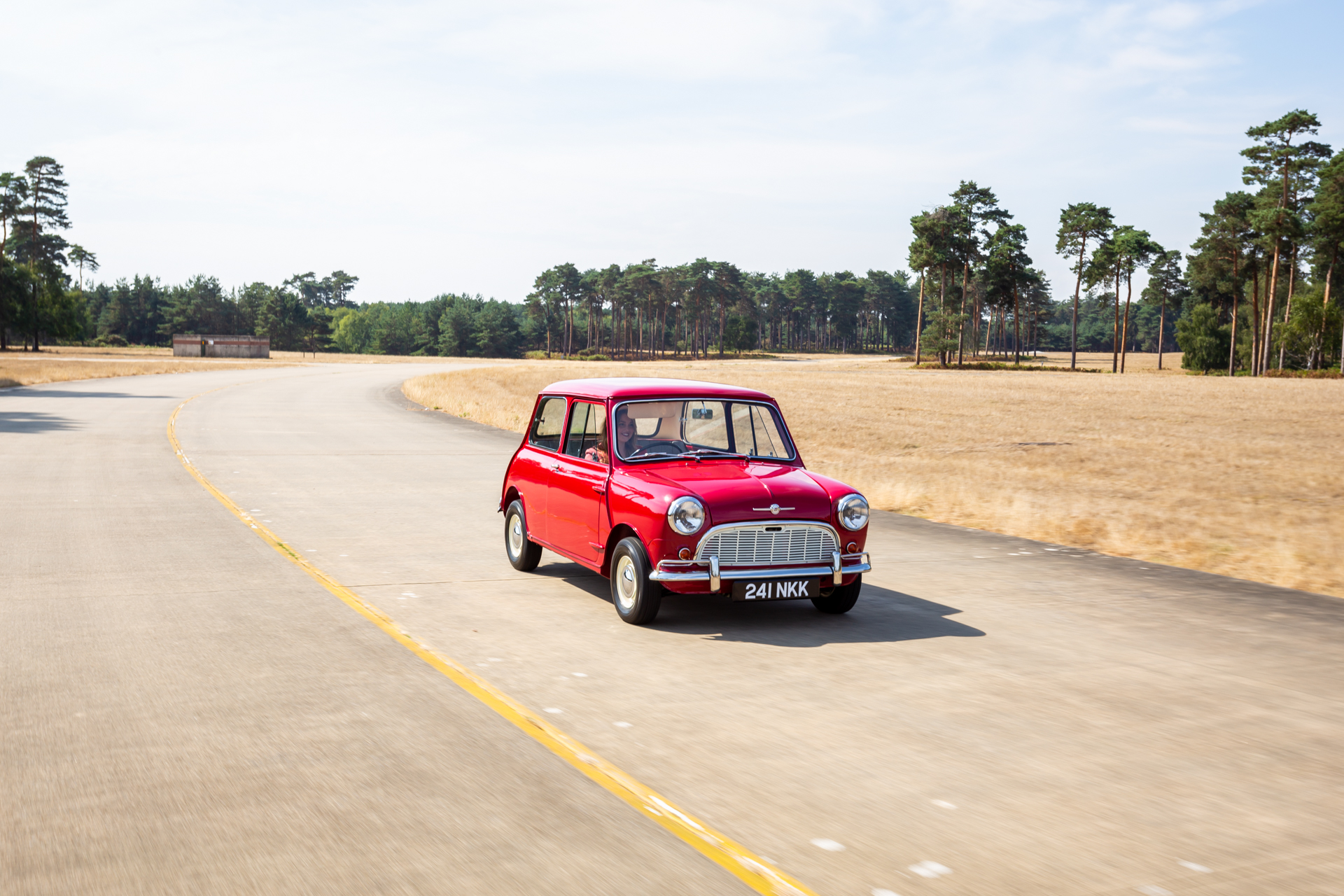1961 Morris Mini Little Eva in motion 2 1