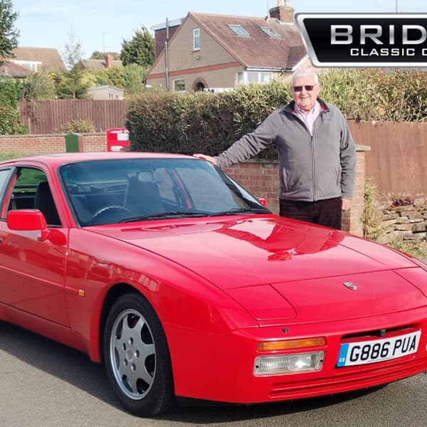 Our Latest Winner Receives His 1990 Porsche 944 Turbo