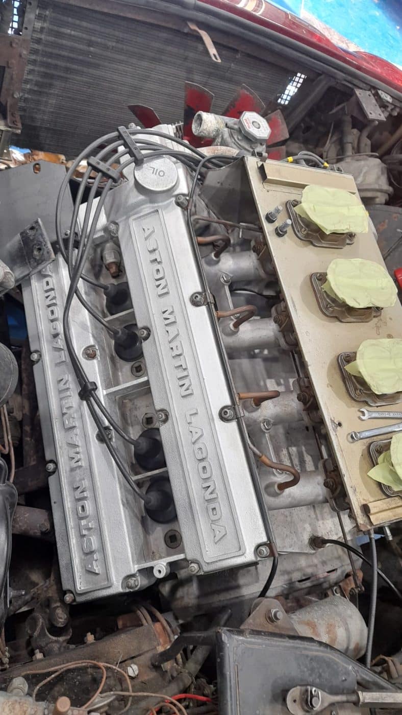 1976 Aston Martin AMV8 engine