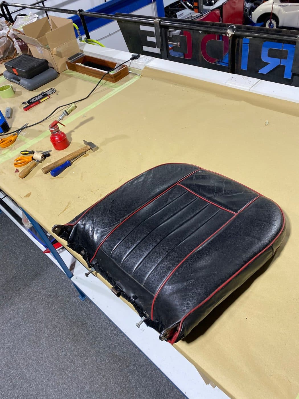 14112022 1968 MGB GT Seat Repair 11