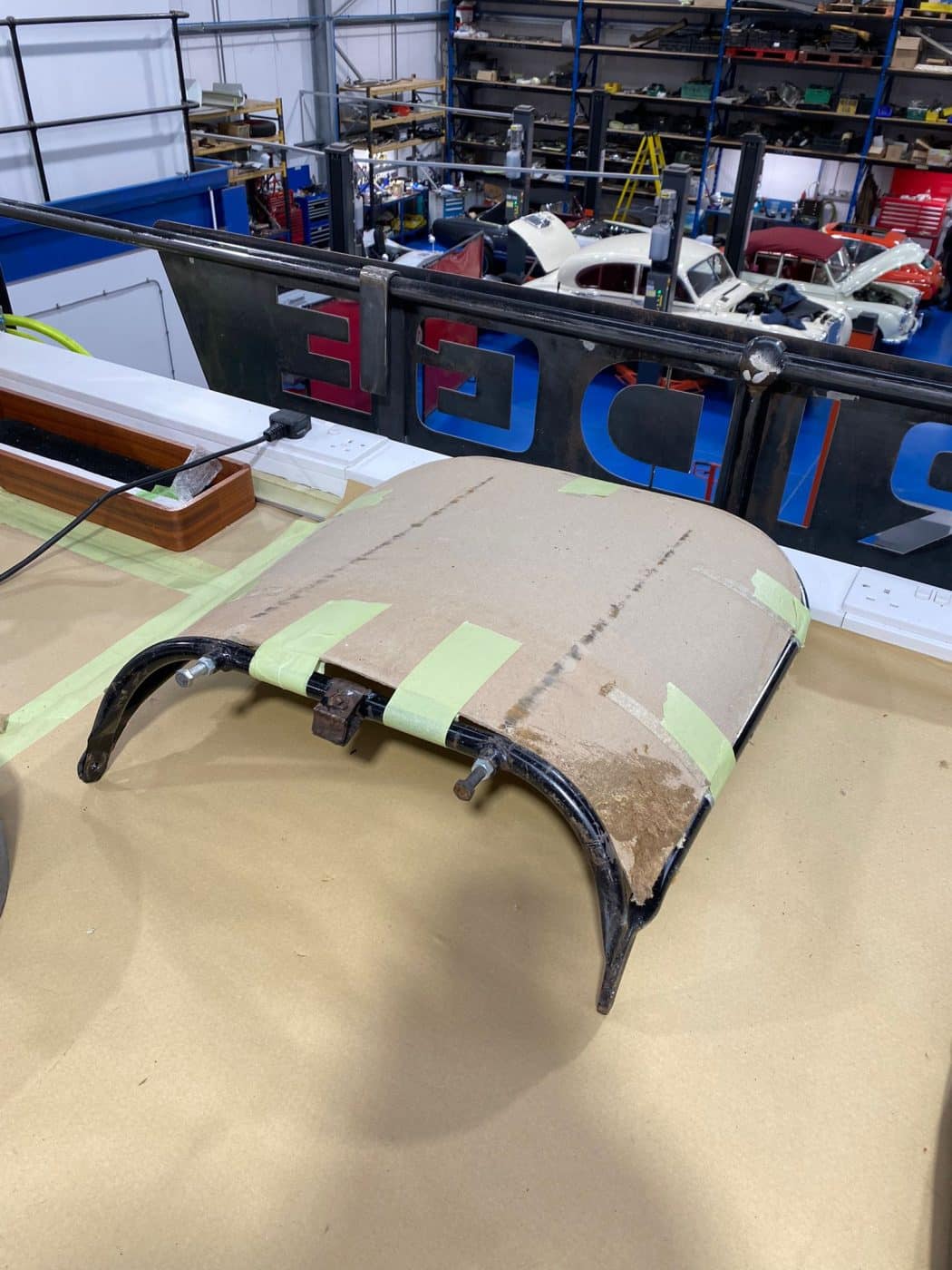 14112022 1968 MGB GT Seat Repair 3 1