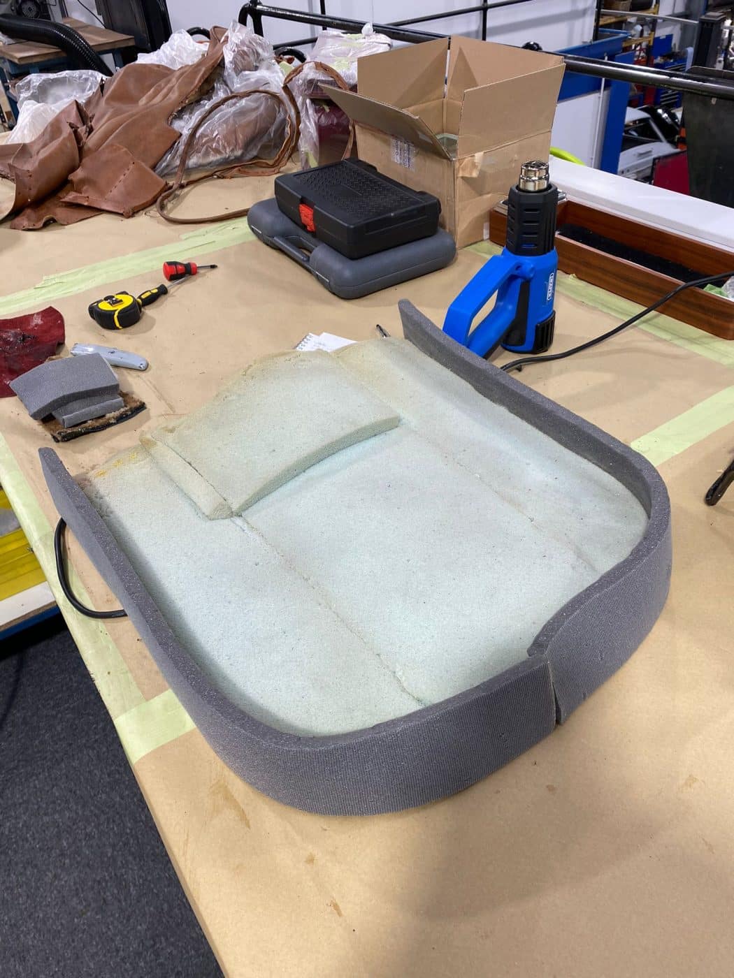 14112022 1968 MGB GT Seat Repair 4 1