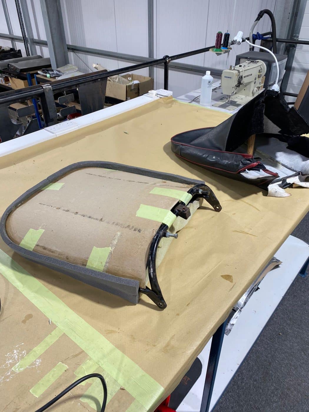 14112022 1968 MGB GT Seat Repair 8