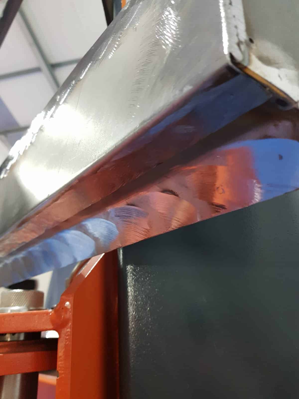 welding our 1959 Jensen 541R