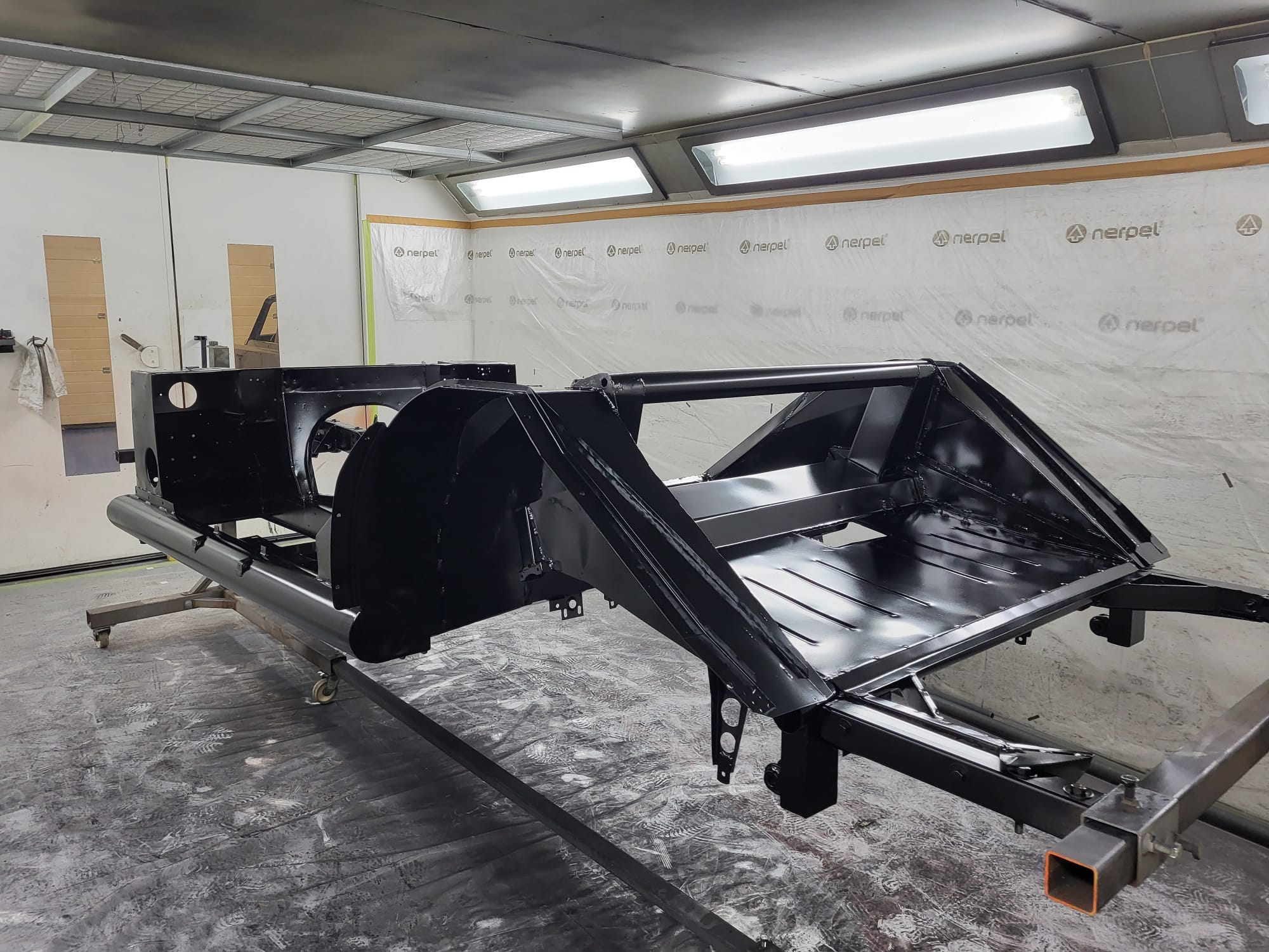 12122022 1959 Jensen 541R Chassis Paint 14