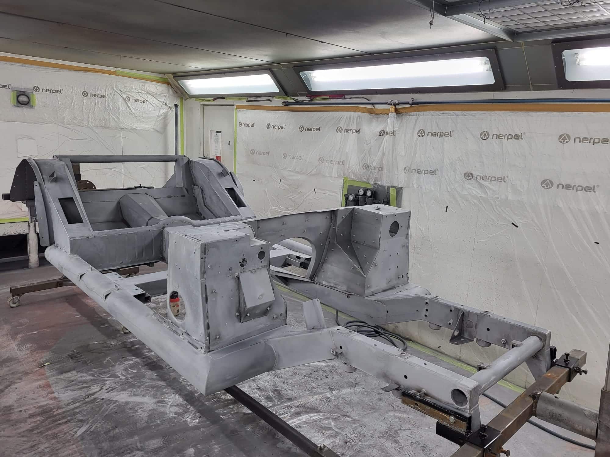 12122022 1959 Jensen 541R Chassis Paint 6 1