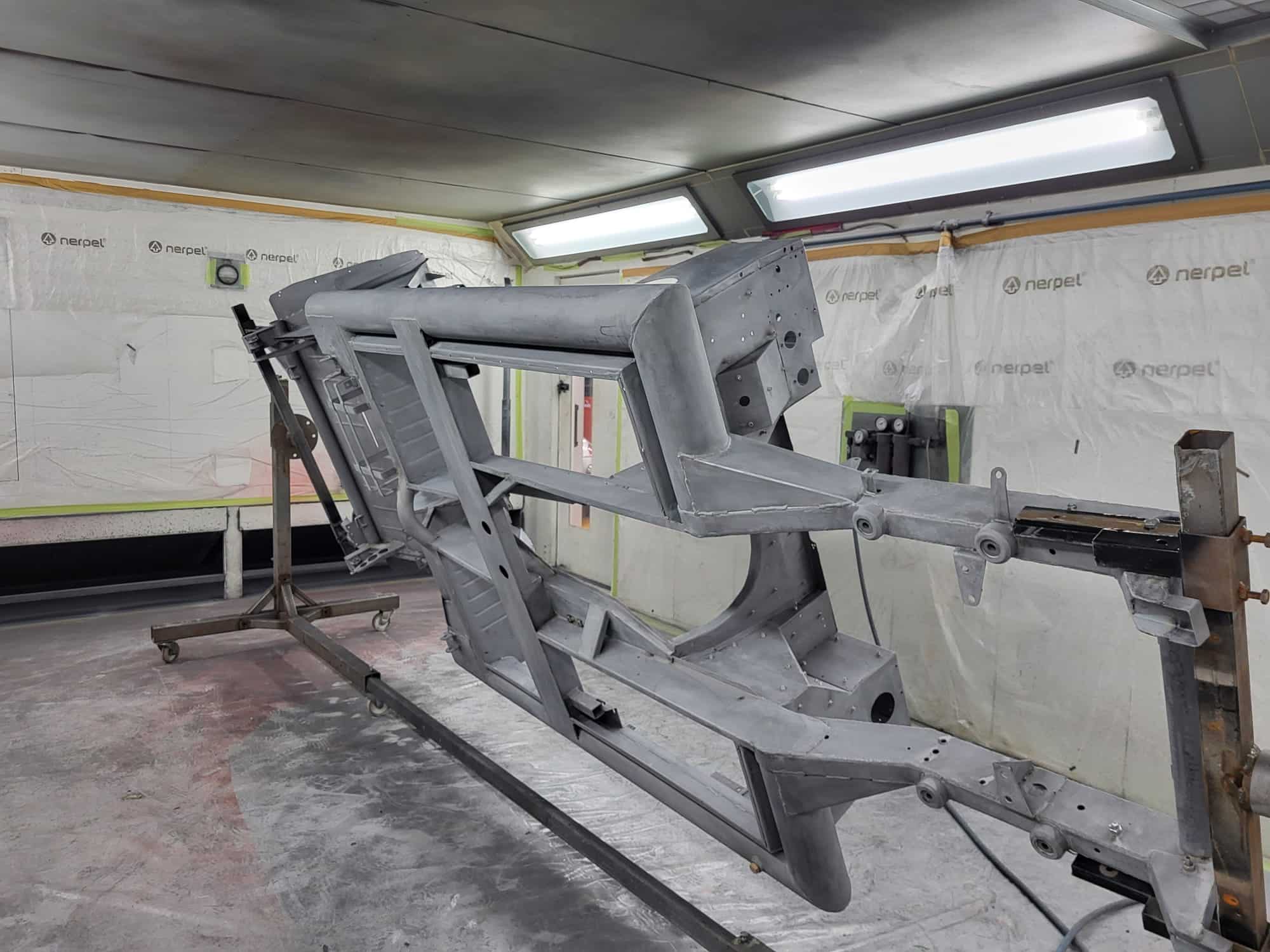 12122022 1959 Jensen 541R Chassis Paint 8 1