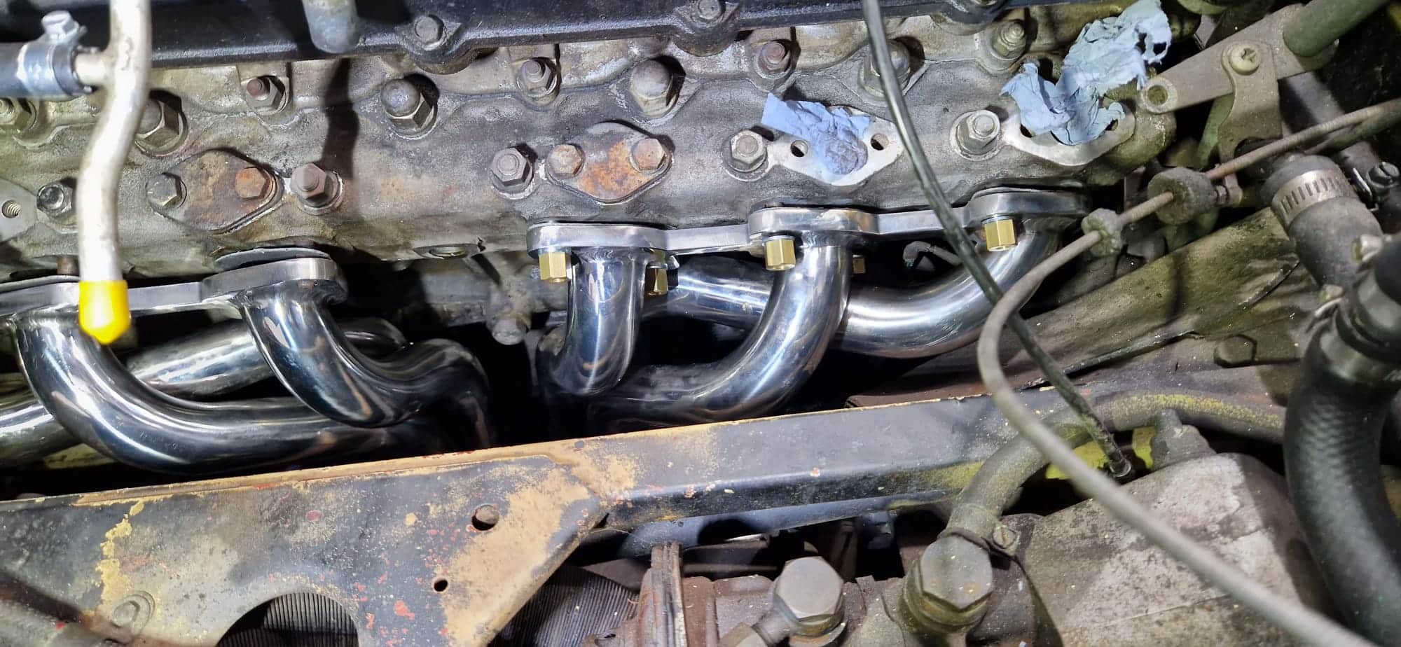1972 Jaguar E-Type Manifold Replacement