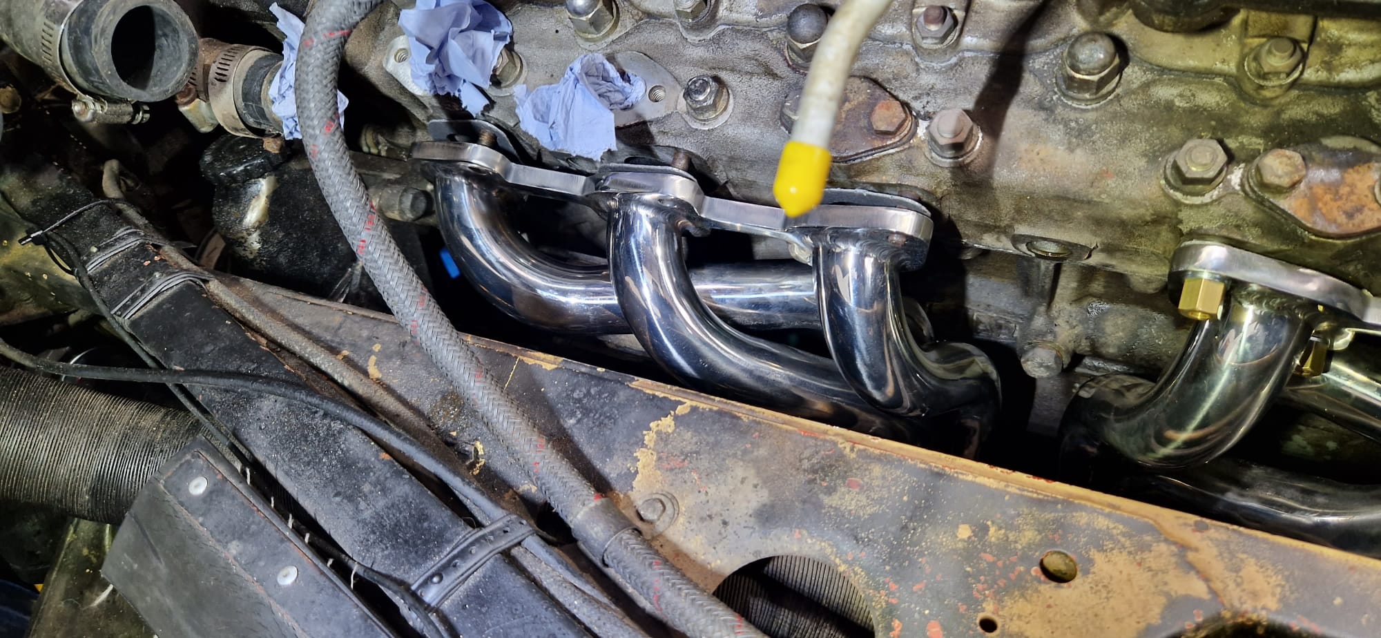 1972 Jaguar E-Type Manifold Replacement