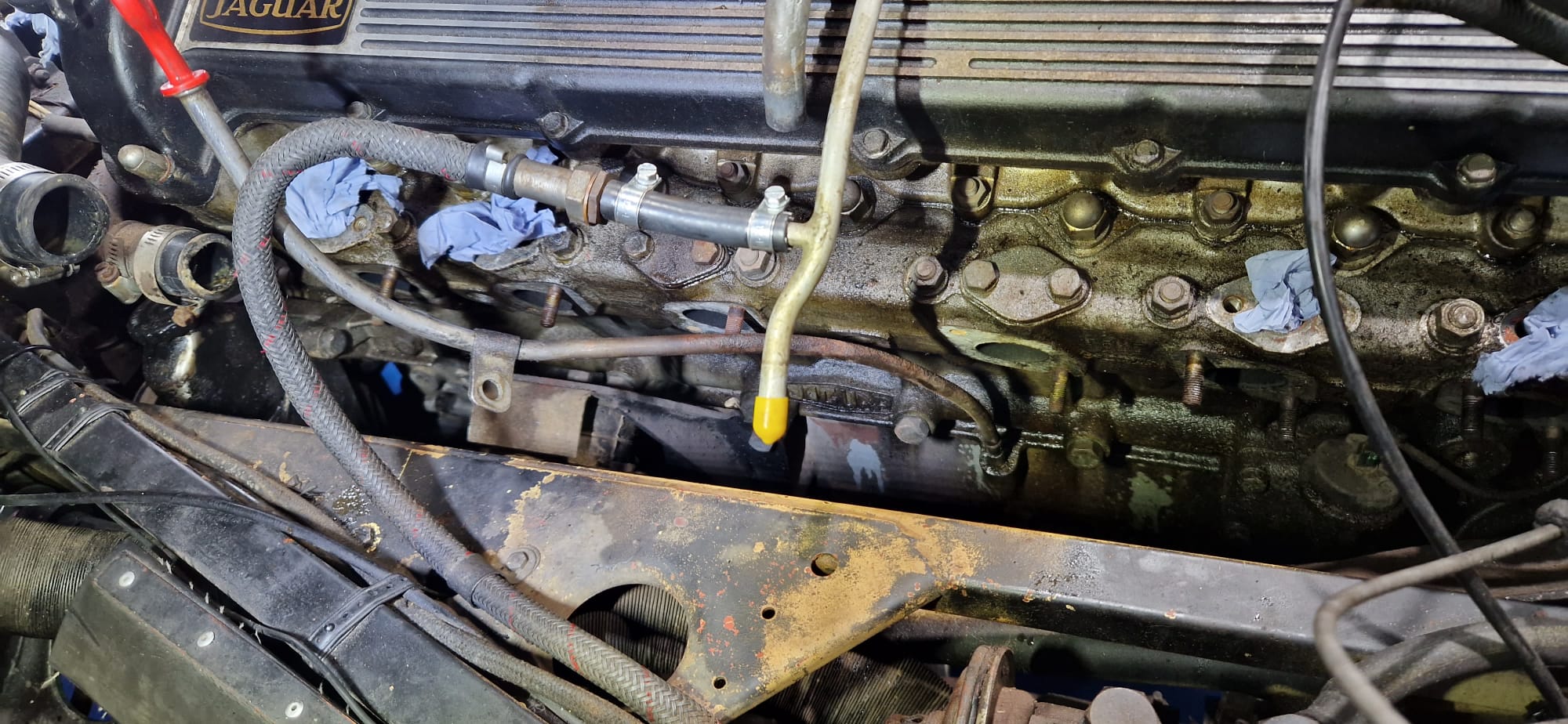 1972 Jaguar E-Type Manifold Strip