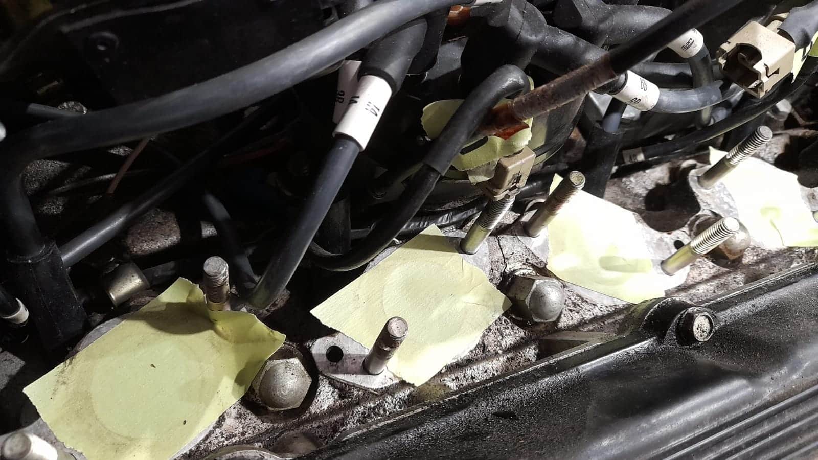 12122022 1988 Jaguar XJS Convertible Rocker Cover Gasket 23 1