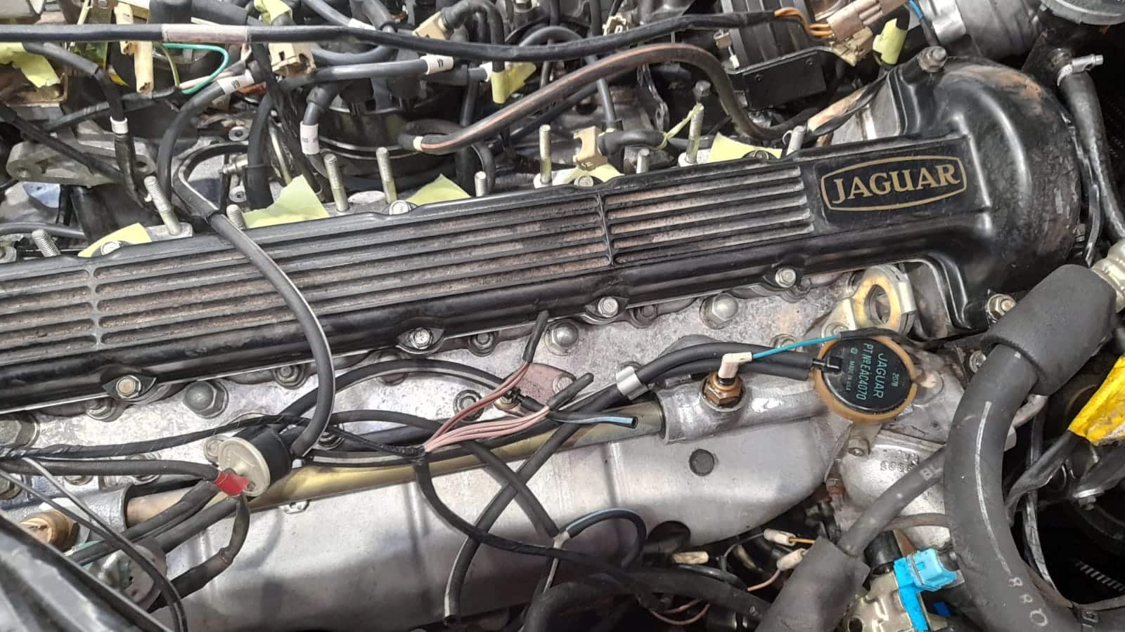 12122022 1988 Jaguar XJS Convertible Rocker Cover Gasket 35 1