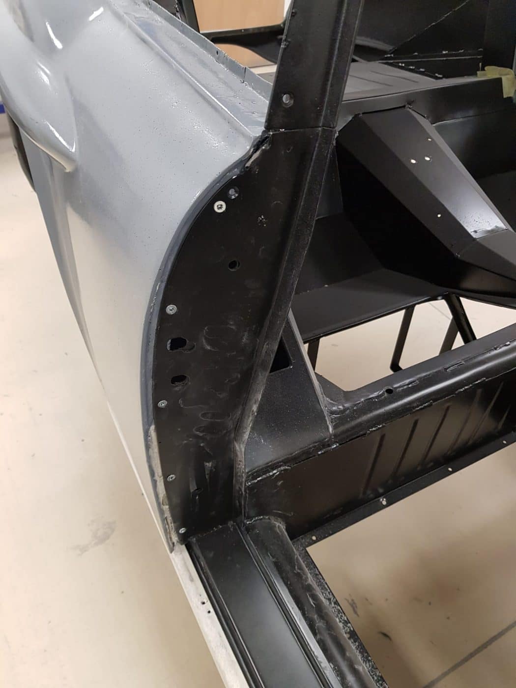 19122022 1959 Jensen 541R Bolting Panels Back On 15 1