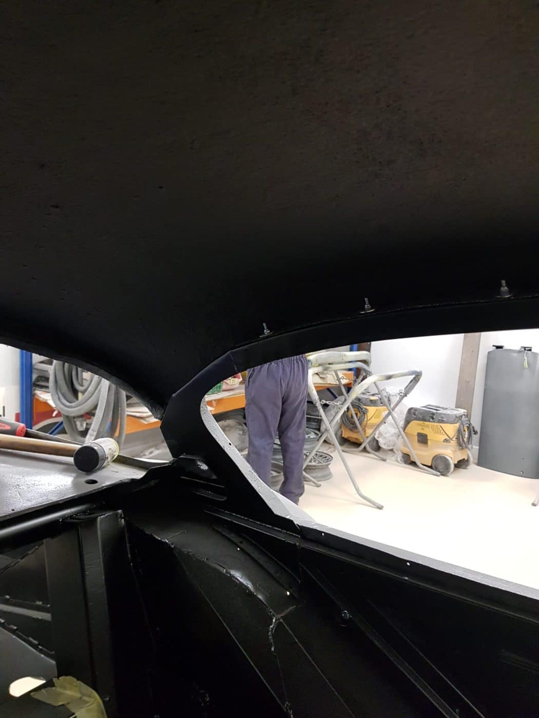 19122022 1959 Jensen 541R Bolting Panels Back On 20 1