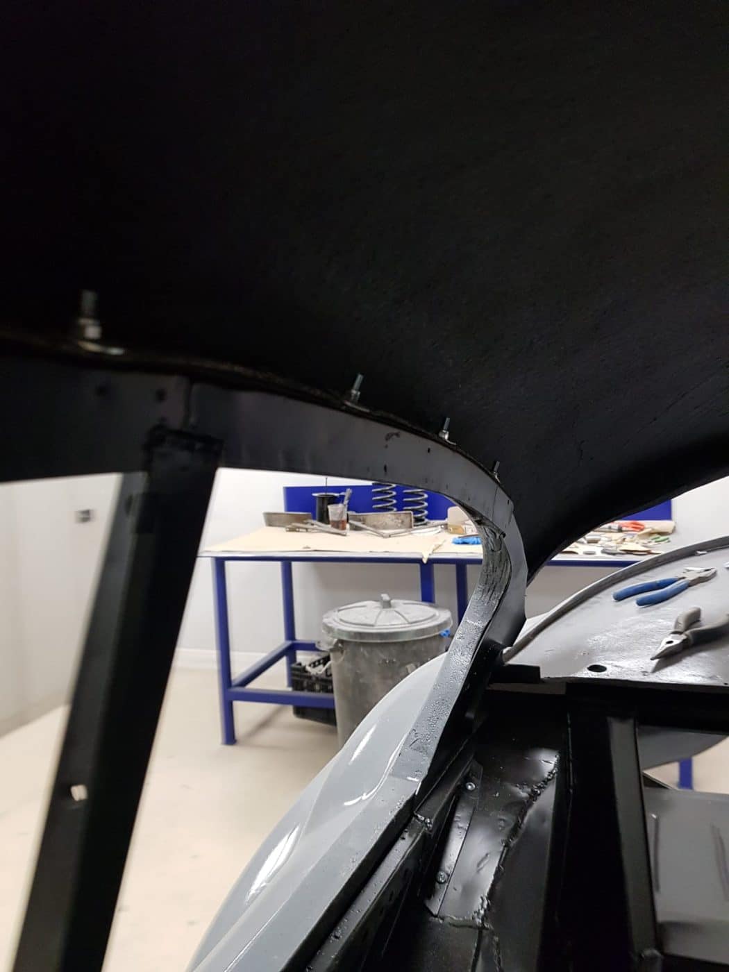 19122022 1959 Jensen 541R Bolting Panels Back On 21 1