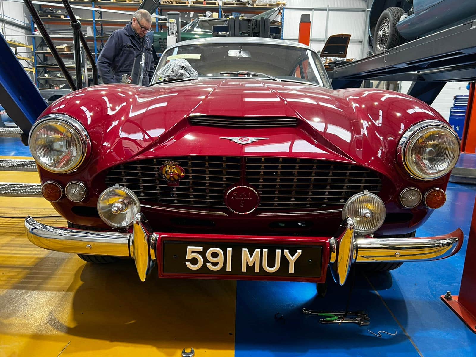 1960 Jensen 541S Lights Swapping 4 1