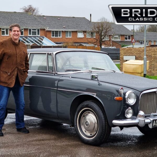 Our 1964 Rover P5 Coupe Delivered