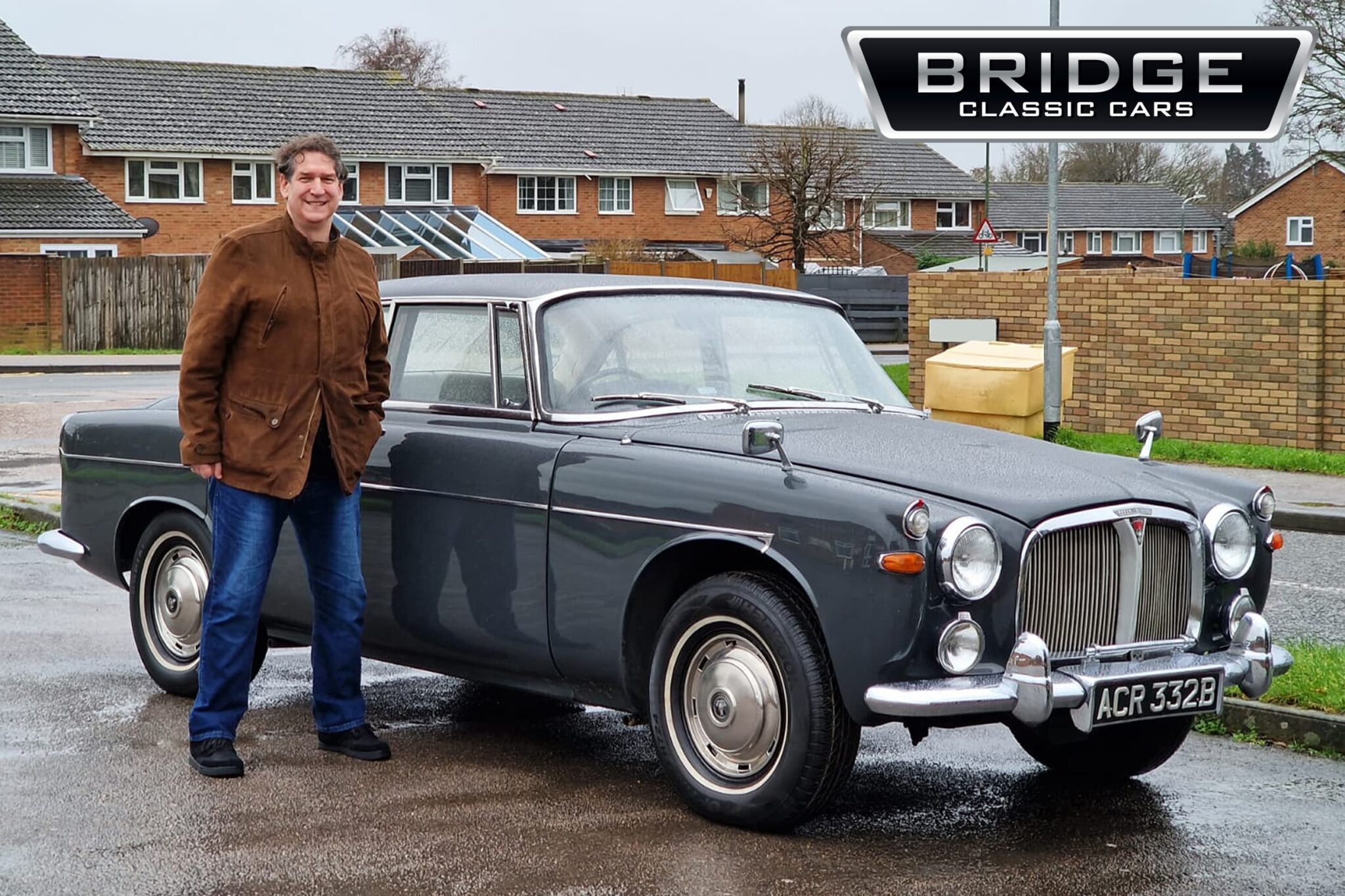 Our 1964 Rover P5 Coupe Delivered