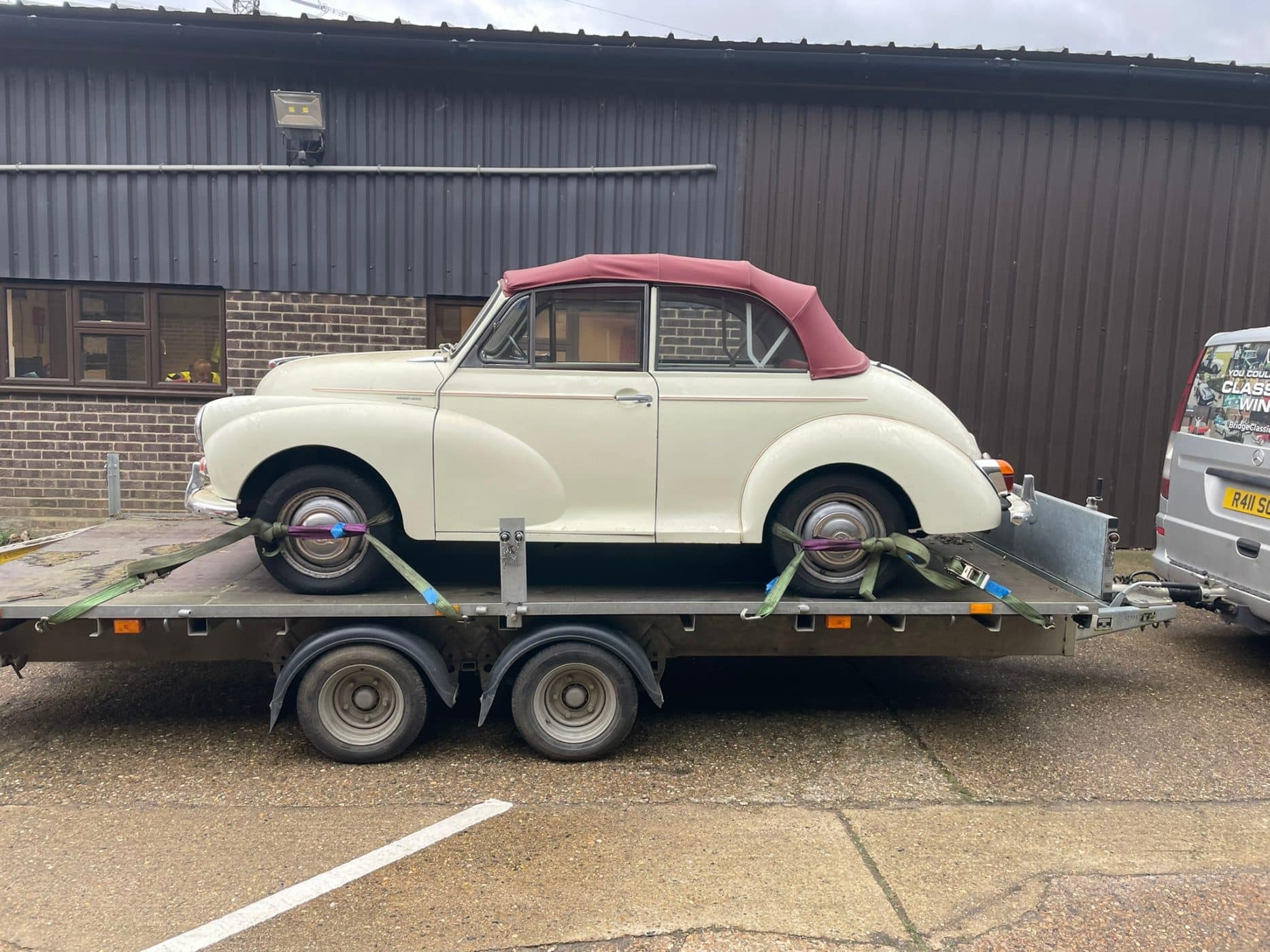 18012023 1969 Morris Minor Pick up and Arrival 2 1