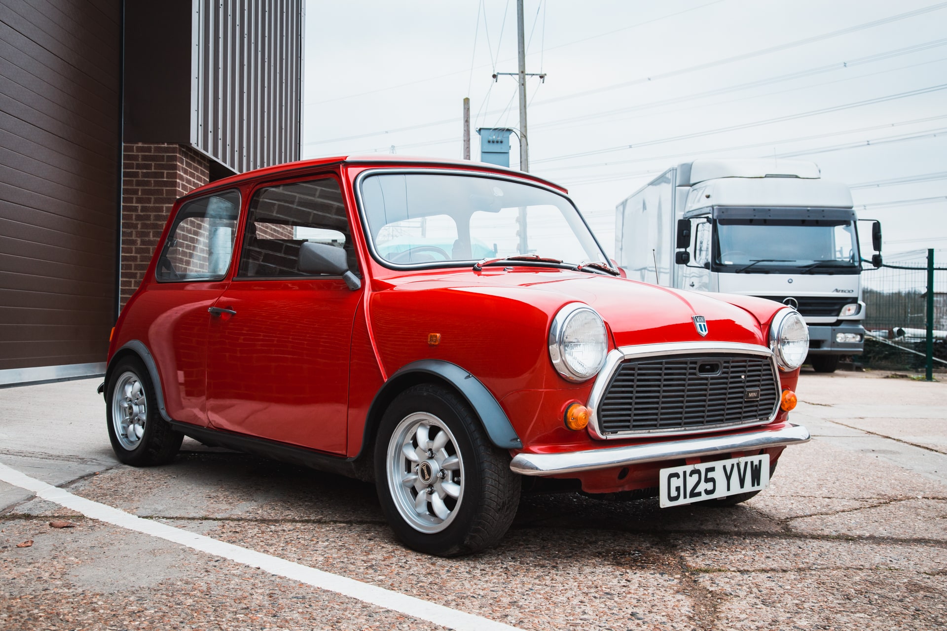1989 Rover Mini City arriving 05 1