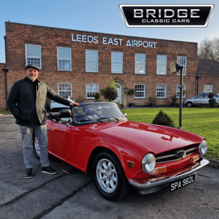 Our 1973 Triumph TR6 Delivered