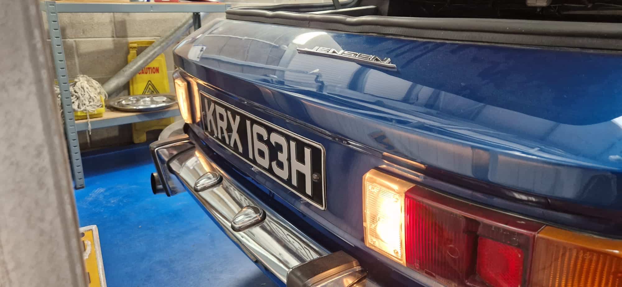 15022023 1970 Jensen Interceptor Coolant Leak Reverse lights Fuel Flap 13 1